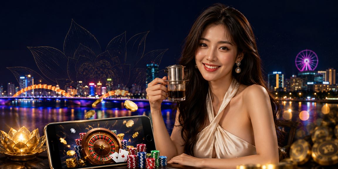 Người dùng tại Đà Nẵng theo dõi tỷ lệ cược thể thao bên ly cà phê buổi sáng