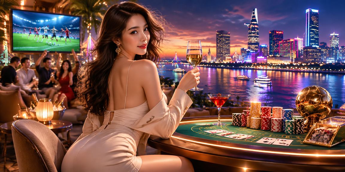 Người dùng tại Sài Gòn thư giãn bên bờ biển và theo dõi tỷ lệ cược trực tuyến