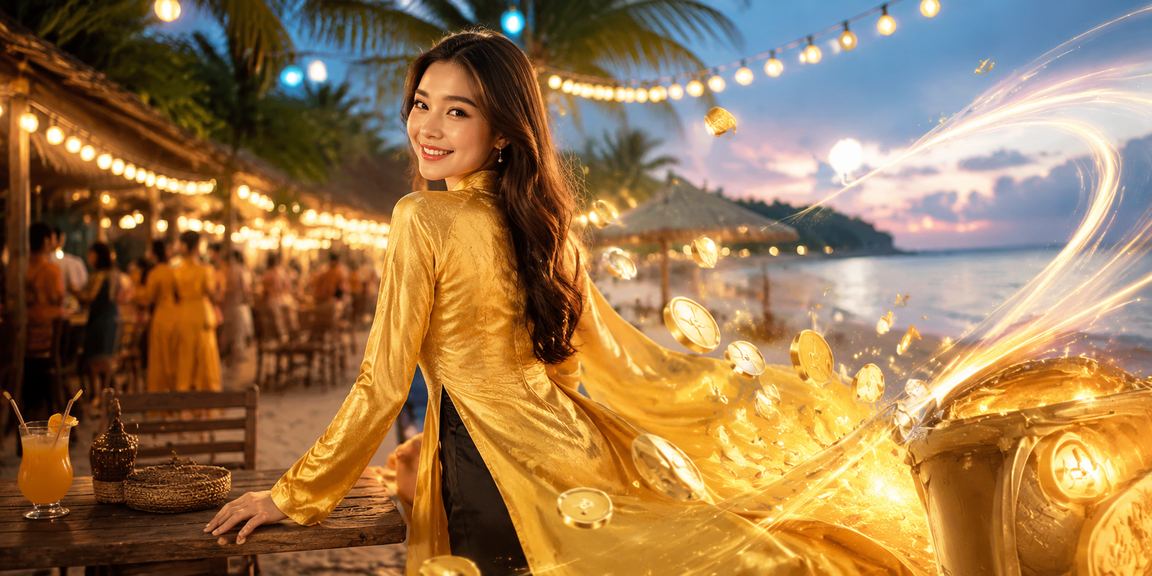 Người dùng tại Sa Pa mặc áo dài truyền thống theo dõi giải trí trực tuyến